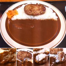 ハンバーグカレー　570円