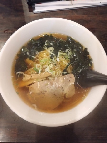 「醤油ラーメン」@福満溢 習志野駅前店の写真