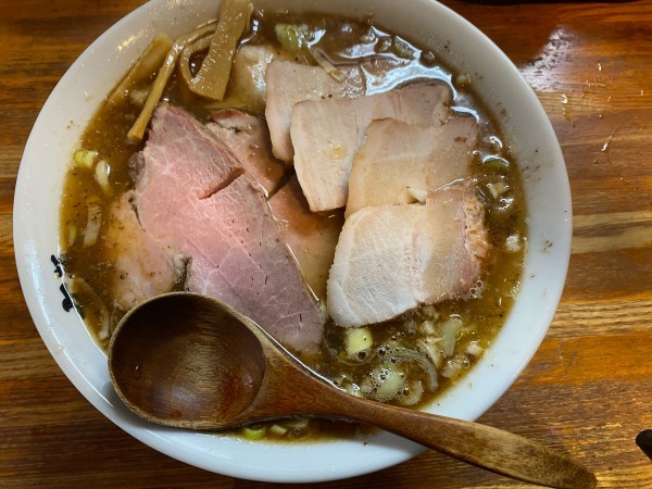 「ミックス肉麺　1100円」@麺 髙はしの写真