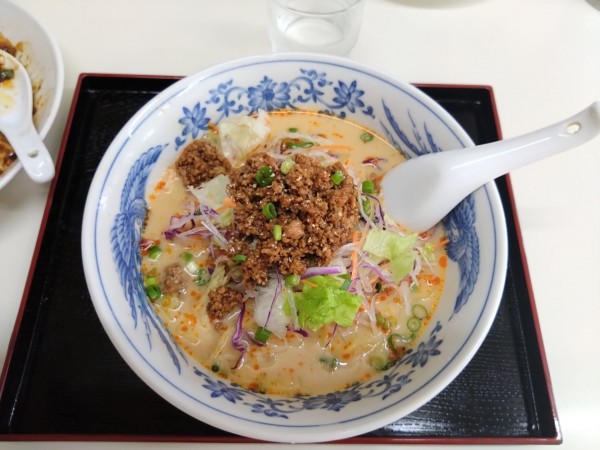 「夏季限定 冷やし担担麺 820円」@万里園の写真