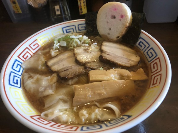 「津軽味噌煮干し ワンタン ¥930」@煮干ラーメン 北栄の写真