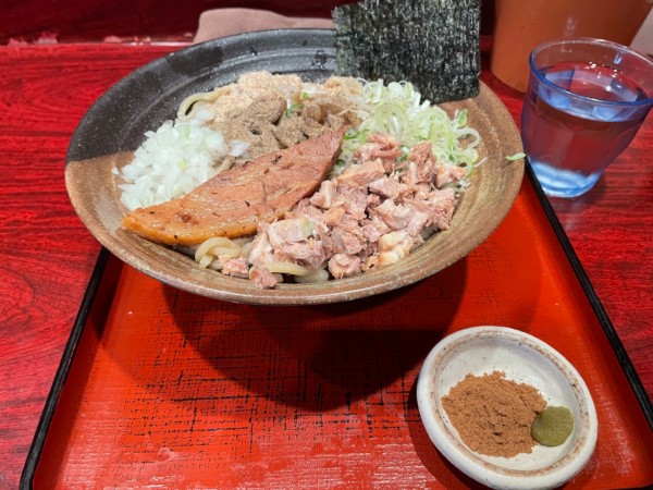 「【限定】冷やし煮干混ぜそば」@食処 渓の写真