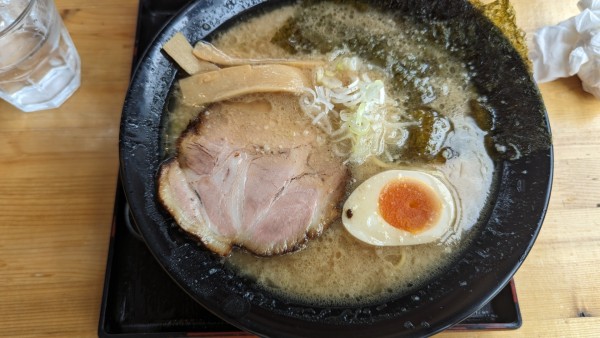 「コテ味噌＆コテ醤油とんこつ」@すずなりの写真