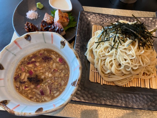 「限定C ニボ味噌ざる蕎麦 1300」@麺屋さすけ 本店の写真