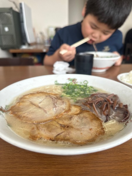 「大盛豚骨ラーメン900円」@麺工房 ラーメンいちの写真