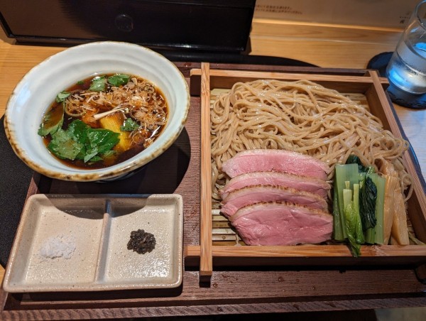 「鴨せいろ1500円　限定Ｃ」@鴨中華そば 楓の写真