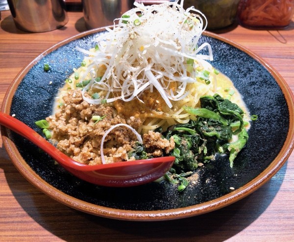 「冷やし坦々麺（990円）」@横浜家系 清六家 筑波大学店の写真