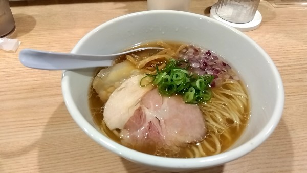 「はまぐり鶏白湯そば（醤油）（９００円）」@中華そば みかわの写真