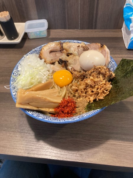 「特製まぜそば中盛」@狼煙 〜NOROSHI〜の写真