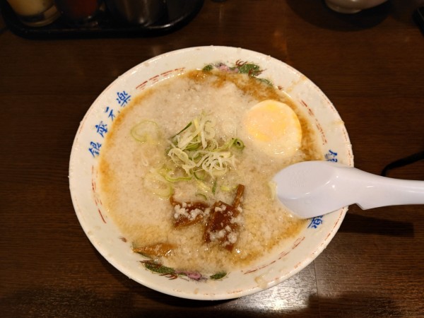 「元ラーメン¥770+ライス¥150」@銀座元楽の写真