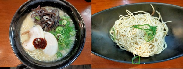 「中洲屋台とんこつラーメン780円+替玉(10円)×3」@元祖博多 中洲屋台ラーメン 一竜 大井町店の写真