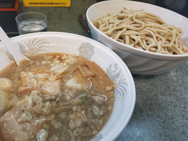 「大二郎つけめん3.5（脂かたまり・にんにく）」@ラーメン二郎 新宿小滝橋通り店の写真