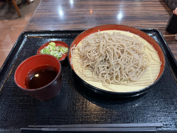 「もりそば（並盛）550円」@そば三昧 高崎店の写真