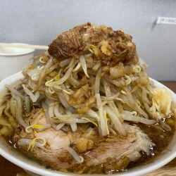 ラーメン並　ヤサイアブラニンニク