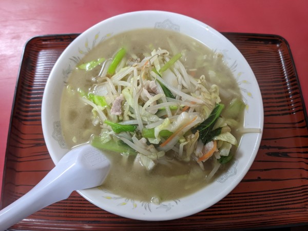 「タンメン：850円」@中華料理 北京飯店の写真