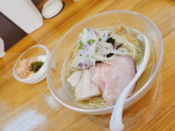 「[限定]冷製ぶっかけ純煮干し」@麺彩 こはねの写真