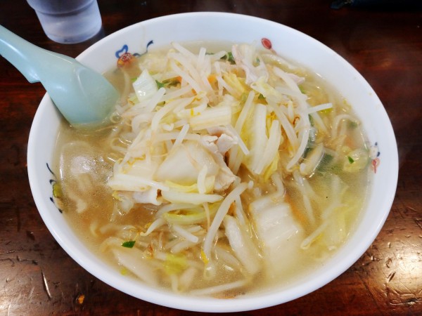 「タンメン（550円）」@天龍 銀座街店の写真