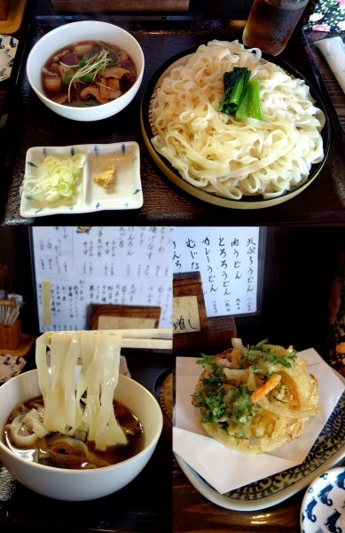 「ときわうどん+大盛+かき揚げ天(¥900+150+200)」@手打ちうどん ときわの写真