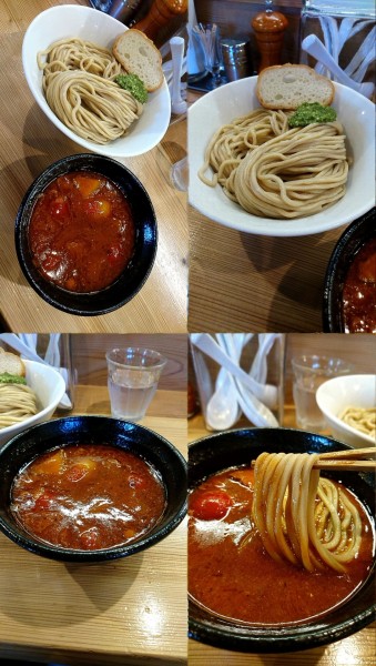 「『海老トマトつけ麺(¥1000)』」@らーめん いつ樹 本店の写真