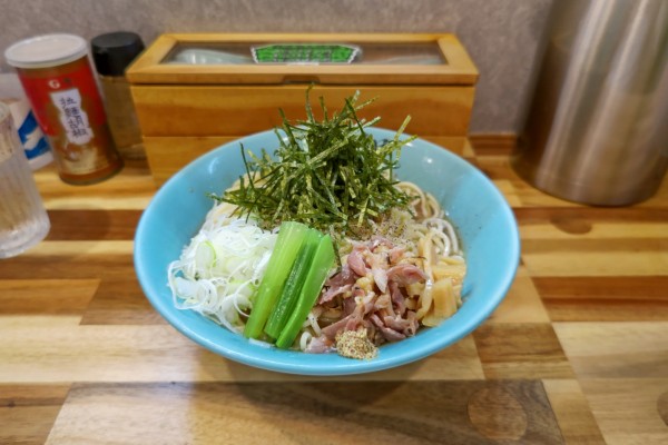 「冷やしシャモ中華そば」@仙臺自家製麺こいけ屋分店 綠栽の写真