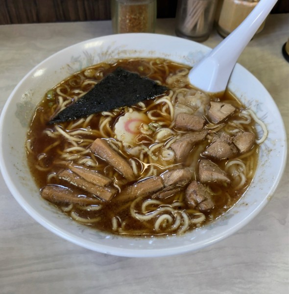 「わんたんめん￥500」@筑波軒の写真