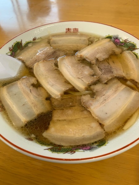 「肉そば」@古川農園の写真