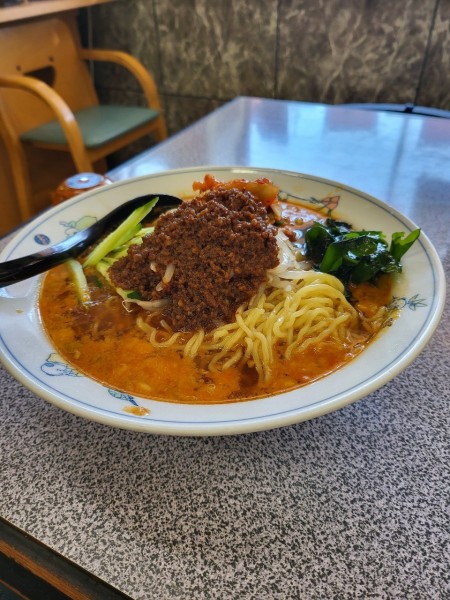 「辛口冷やしタンタンメン」@テンホウ 岡谷長地店の写真