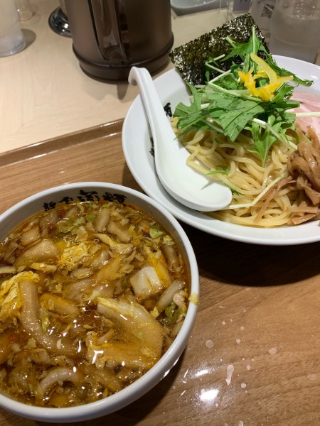 「特製つけ麺」@麺屋 道頓 道頓堀本店の写真