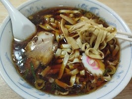 「ヒモラーメン(850)」@大黒庵 本店の写真