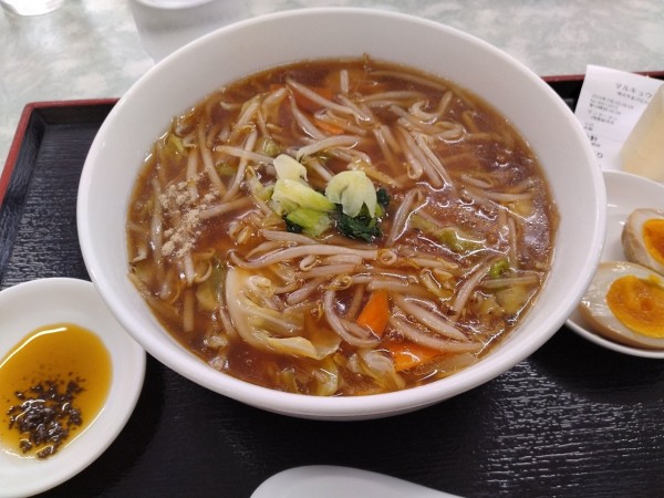 「サンマーメン」@マルキュウ麺食堂の写真
