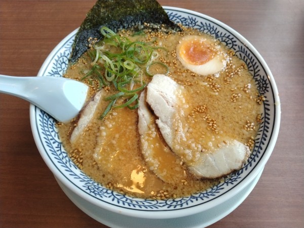 「白元味醤油とんこつチャーシュー麺¥1,078」@丸源ラーメン 千葉寺店の写真