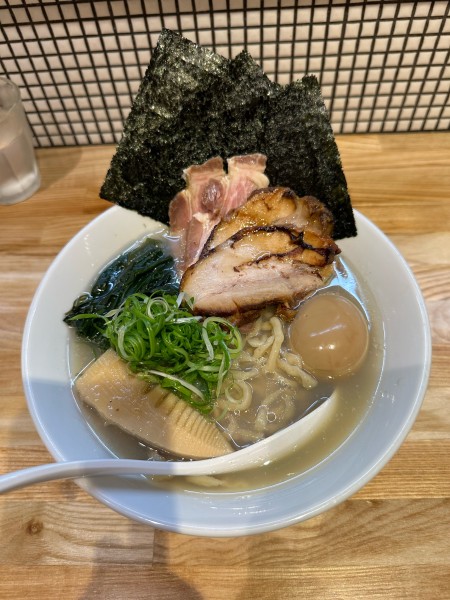 「全部入り貝塩ラーメン」@らーめん 改の写真