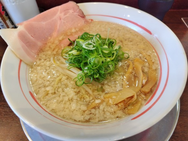 「背脂らあめん」@豊潤らあめん  三代目 紀守の写真