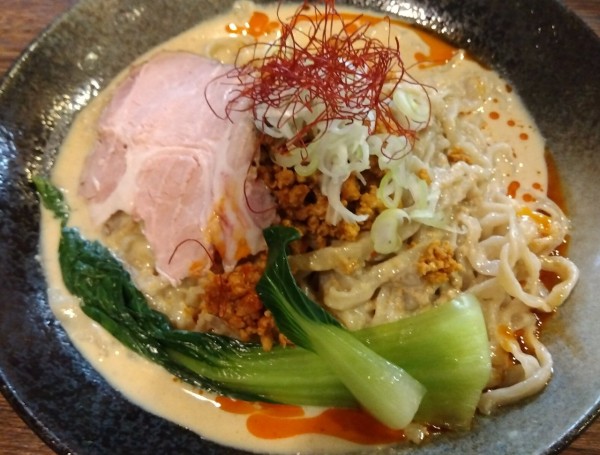 「冷やし豆乳担々麺¥1200」@麺屋 真心の写真