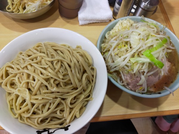「シークァーサーつけ麺」@ラーメン二郎 八王子野猿街道店2の写真