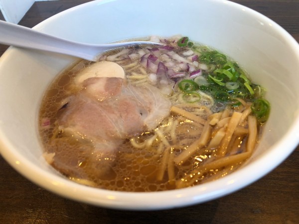 「貝出汁中華そは」@麺匠うみ虎 海田店 海田店の写真