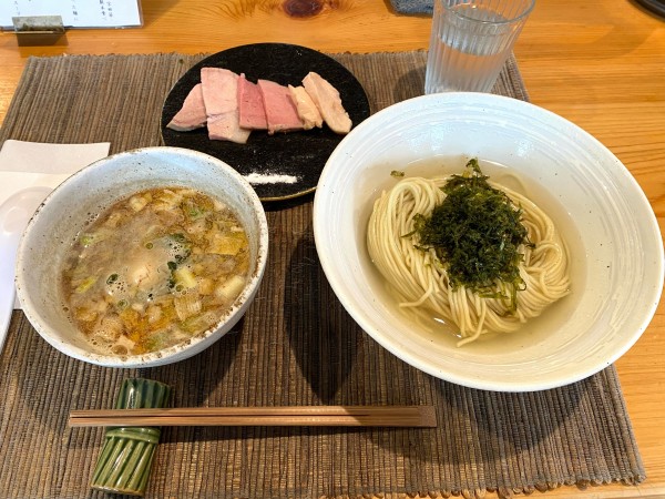 「特製昆布水つけ麺　煮干」@麺屋 さくら井の写真