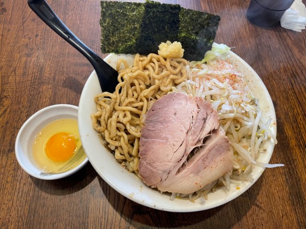 「油そば」@麺家 大須賀 台新店の写真