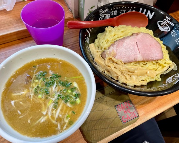 「鶏煮干つけ麺」@鶏拉麺JINの写真
