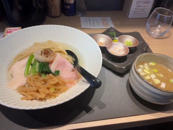 「帆立の昆布水つけ麺 白」@Tokyo Style Noodle ほたて日和の写真