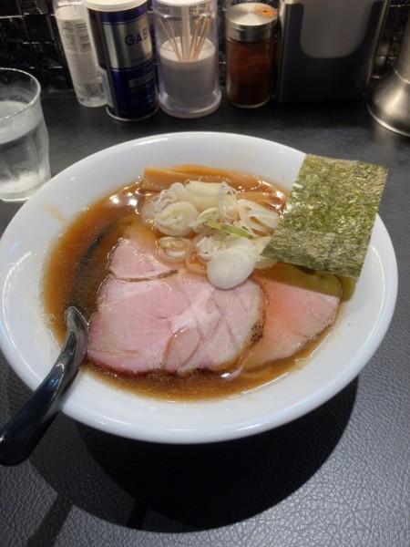 「あっさり中華そば　900円」@百合の咲く場所の写真