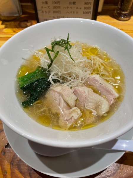 「冷やしラーメン」@担々麺 くろおに 南船場店の写真