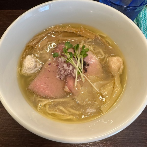 「塩そば+和えそば　¥1,300」@麺屋 ルリカケスの写真