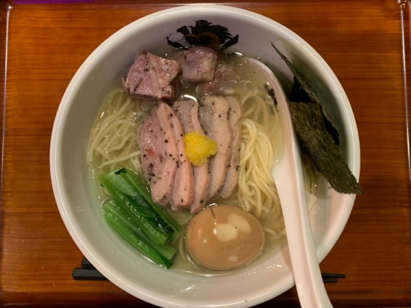 「特製鴨中華（塩）」@中華そば 満鶏軒 秋葉原UDX店の写真