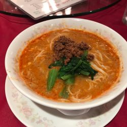 担々麺　挽き肉