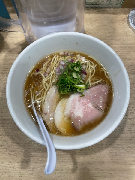 「中華そば　醤油(880円)」@貝麺みかわの写真