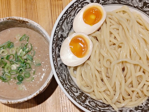 「超ド級濃厚トンコツつけ麺玉子」@麺匠 克味の写真