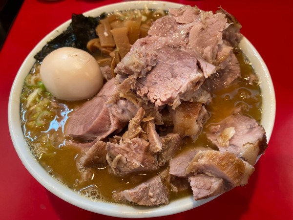 「得勢ラーメン（あっさり）＋チャーシュー＋メンマ」@自家製中華そば 勢得の写真