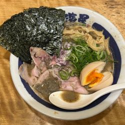 特製どろにぼ濃厚煮干しそば　1,300円