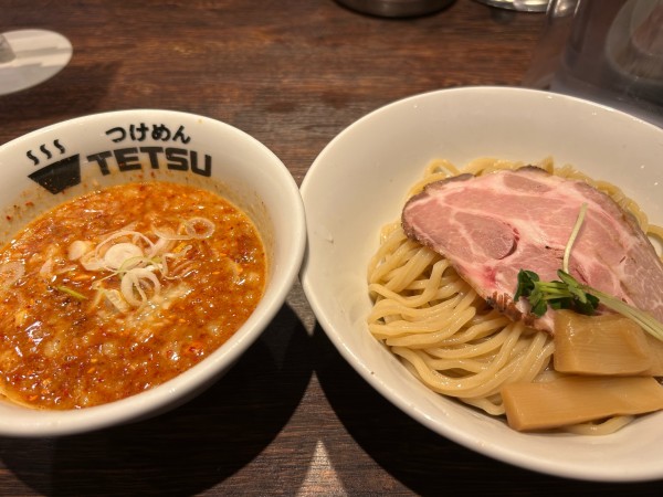「【期間限定】辛味噌つけ麺980円」@つけめんTETSU 壱の木戸 水戸店の写真